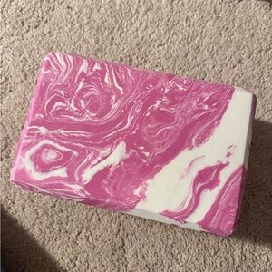 Pink and White Marble Pattern Box